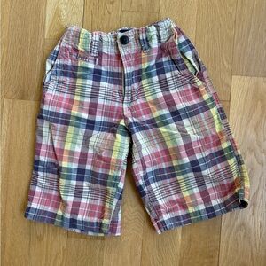GAPKids Boy Plaid Shorts Multicolored Size 8